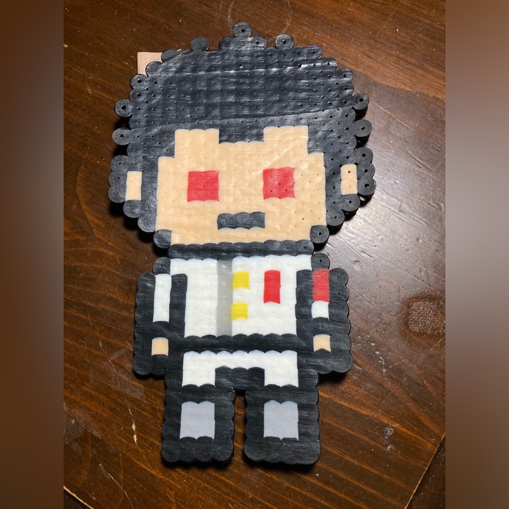 Kiyotaka Ishimaru Danganronpa Perler Bead Art